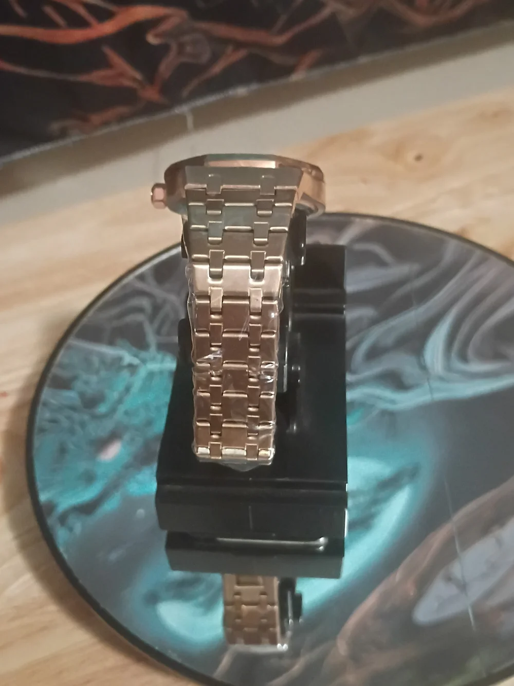 Men's Rose Gold-Tone Stainless Steel Watch - Unbranded